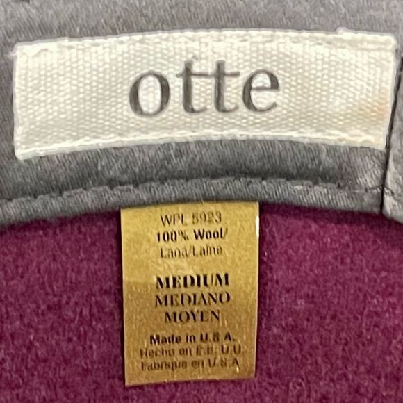 Otte Wool Hat | Burgundy main image 7